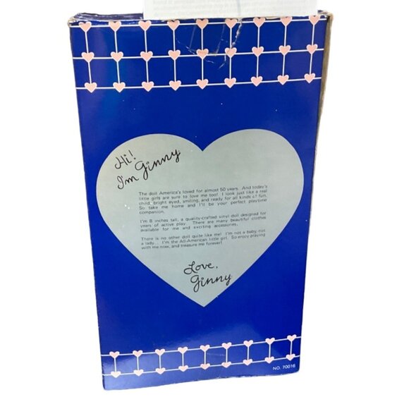 Ginny 8” Poseable Vinyl Doll Vintage 1985 Vogue Dakin - Picture 3 of 6